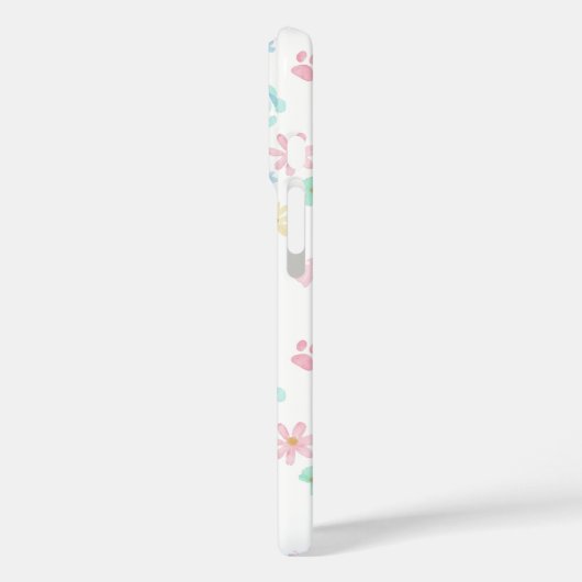 Personalized Pet Love & Pastel Whimsy  Case-Mate iPhoneケース (裏面 / 左)