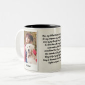 Personalized Pet Love Story Mug - Custom ツートーンマグカップ (正面左)