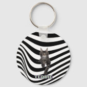 Personalized Pet Lover for Mom キーホルダー (正面)