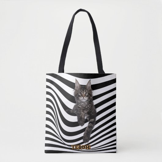 Personalized Pet Lover Tote Bag for Mom トートバッグ (正面)