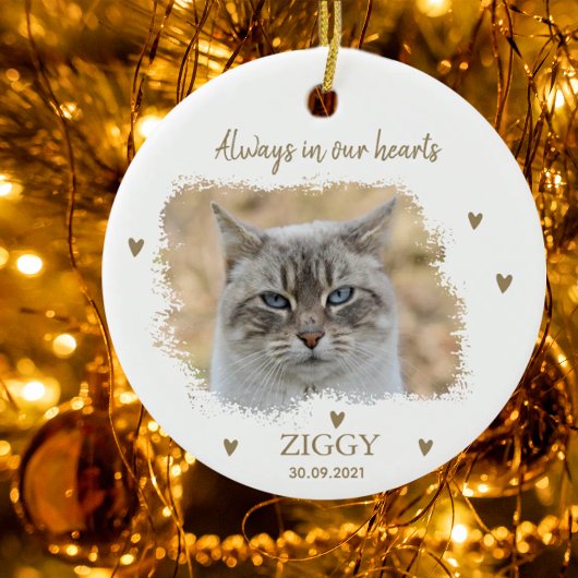 Personalized Pet Memorial セラミックオーナメント
