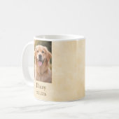 Personalized Pet Memorial Mug コーヒーマグカップ (正面左)