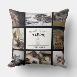 Personalized Pet Memorial Photo クッション