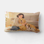 Personalized Pet Memorial Pillow | Mother’s Day ランバークッション (裏面)