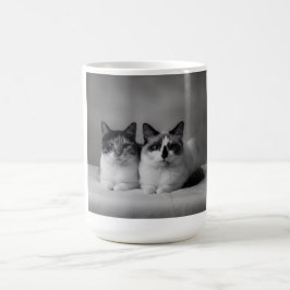 Personalized Pet Mug – High-Resolution Cat Photo コーヒーマグカップ