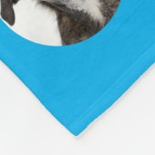 Personalized Pet Pattern フリースブランケット (角)