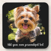 Personalized Pet Photo コースター (正面)