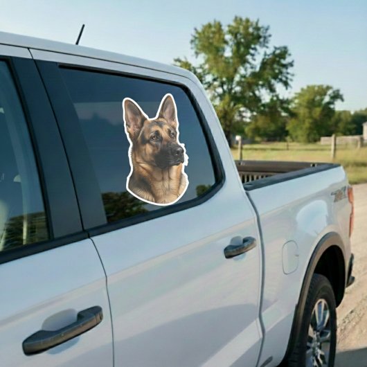 Personalized Pet Photo Car Window Sticker シール