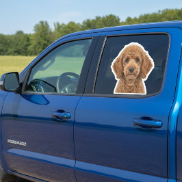 Personalized Pet Photo Car Window Sticker シール