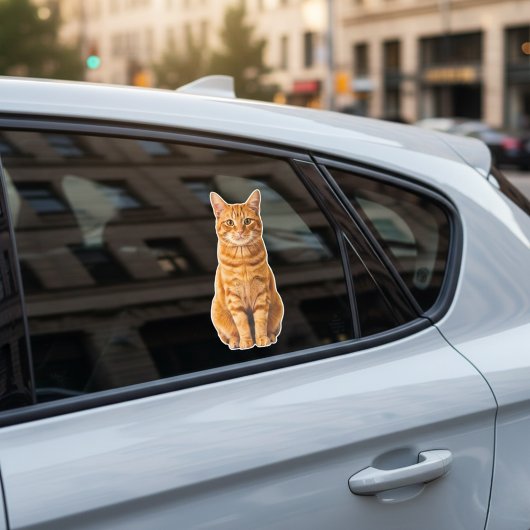 Personalized Pet Photo Car Window Sticker シール