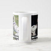 Personalized Pet Photo Collage Mobile Phone Vertic ジャンボコーヒーマグカップ (裏面)