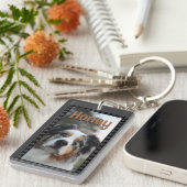 Personalized Pet Photo Dog Lover Name Keepsake  キーホルダー (正面右)