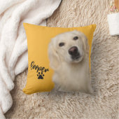 Personalized Pet Photo Dog Lover with Photo クッション (ブランケット)