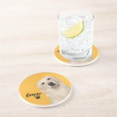 Personalized Pet  Photo Dog Lover with Photo コースター (側面)