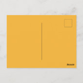 Personalized Pet  Photo Dog Lover with Photo ポストカード (裏面)