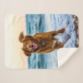 Personalized Pet Photo Keepsakes Gift Idea シェルパブランケット (正面(横))