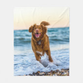 Personalized Pet Photo Keepsakes Gift Idea フリースブランケット (正面)