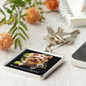 Personalized Pet Photo Keychain キーホルダー (側面)