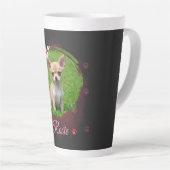 Personalized Pet Photo Latte Mug カフェラテマグ (右アングル)