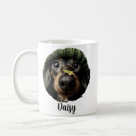 Personalized Pet Photo Mug with Name | Modern Cute コーヒーマグカップ
