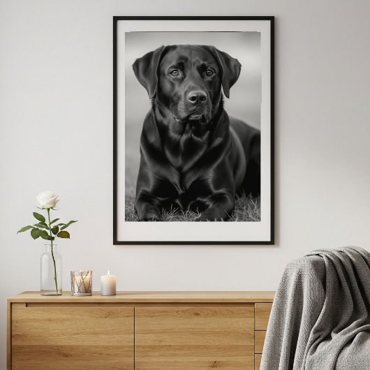 Personalized pet photo poster, pet memorial gift フォトプリント           