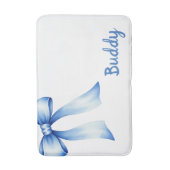 Personalized Pet Placemat - White Placemat バスマット (正面縦)