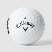 Personalized Pet Portrait Golf Ball | Custom Photo ゴルフボール (ロゴ)
