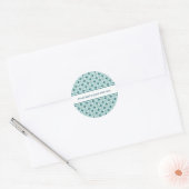 Personalized Petaline Stickers/Labels Sheet ラウンドシール (封筒)