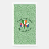 Personalized Philippines Ireland USA Shamrock (正面)