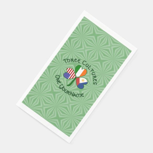 Personalized Philippines Ireland USA Shamrock (コーナー)