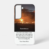 Personalized Phone Case Samsung Galaxyケース (裏面)