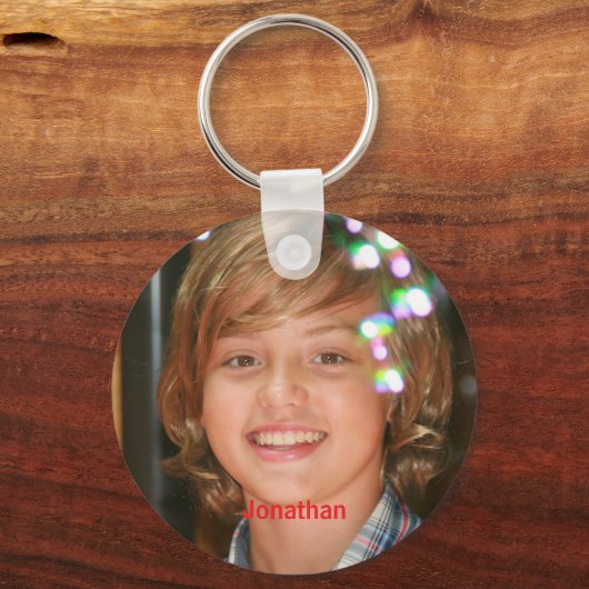 Personalized Photo キーホルダー (裏面)