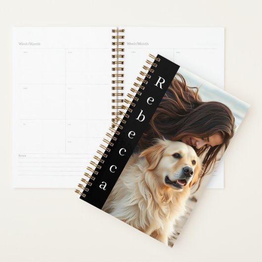 Personalized Photo and Name  プランナー手帳 (ディスプレー)