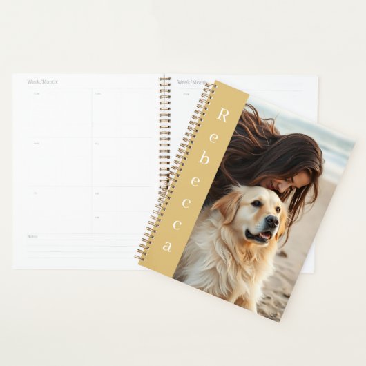 Personalized Photo and Name  プランナー手帳 (ディスプレー)