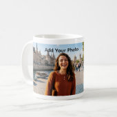 Personalized Photo and Name Keepsake Coffee Mug コーヒーマグカップ (正面左)