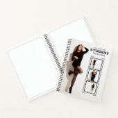 personalized photo and name notebook ノートブック (内部)