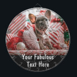 Personalized Photo and Text ダーツボード<br><div class="desc">Hit the bullseye with fun on our Personalized Photo & Text Dart Board! Transform your game room, bar, or man cave into a truly unique space. Customize the board with your favorite photo and personalized text – a family portrait, a funny inside joke, a team logo, or a motivational message....</div>