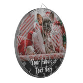 Personalized Photo and Text ダーツボード (正面左)