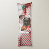 Personalized Photo and Text ボディピロー (裏面 (縦))