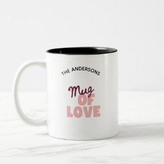 Personalized Photo and Text Coffee ツートーンマグカップ