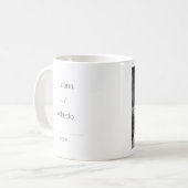 Personalized Photo and Text Mug  コーヒーマグカップ (正面左)