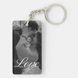 Personalized Photo and Text Photo Collage Keychain キーホルダー