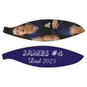 Personalized Photo Basketball for new dad バスケットボール (パネル)