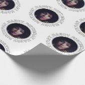 Personalized Photo Birthday Wrapping Paper ラッピングペーパー (角)