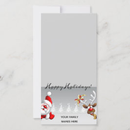 Personalized photo Christmas cards シーズンカード