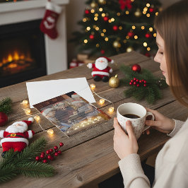 Personalized Photo Christmas Greeting Card 招待状