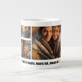 Personalized Photo Coffee Mug, Romantic Couple Gif ジャンボコーヒーマグカップ