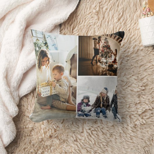 Personalized Photo Collage クッション (ブランケット)