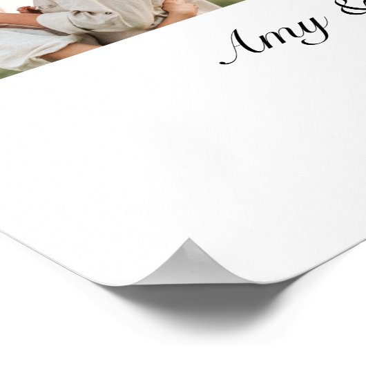 Personalized Photo Collage ポスター (角)