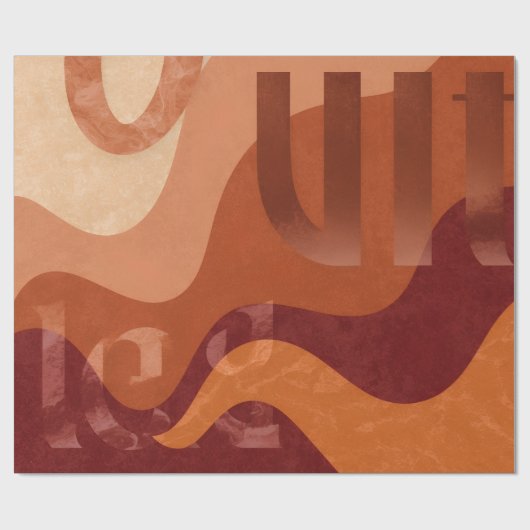 Personalized Photo Collage Gift | Custom Memory ラッピングペーパー (フラット)